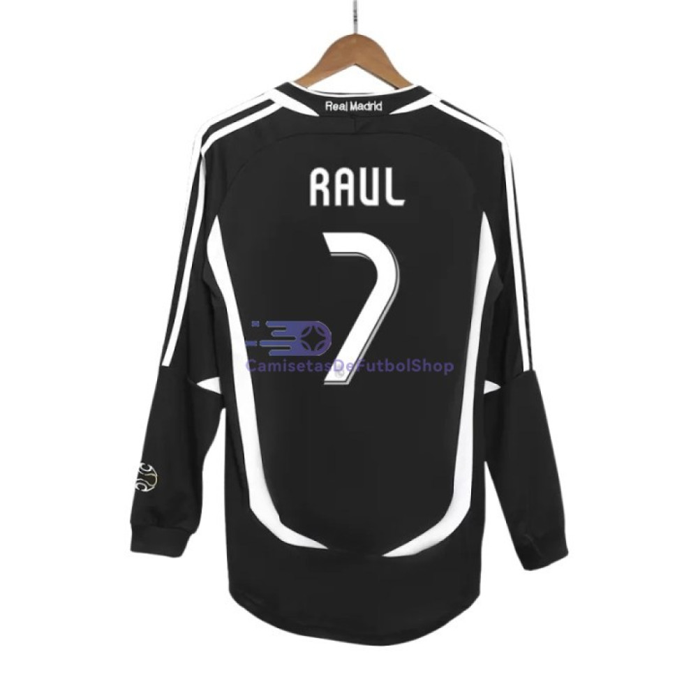 Camiseta RAUL 7 Real Madrid 2006/07 2ª Equipación Retro ML