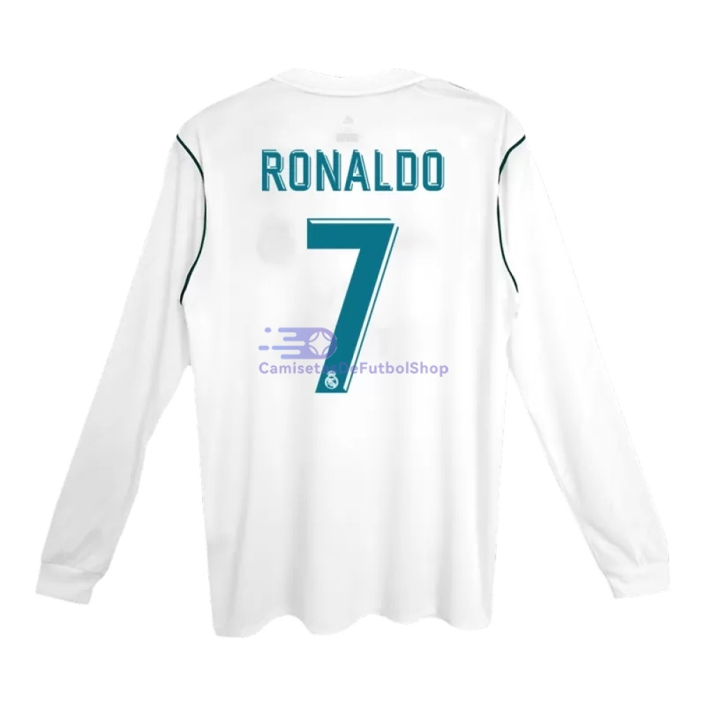 Camiseta RONALDO 7 Real Madrid 2017/18 1ª Equipación Retro ML