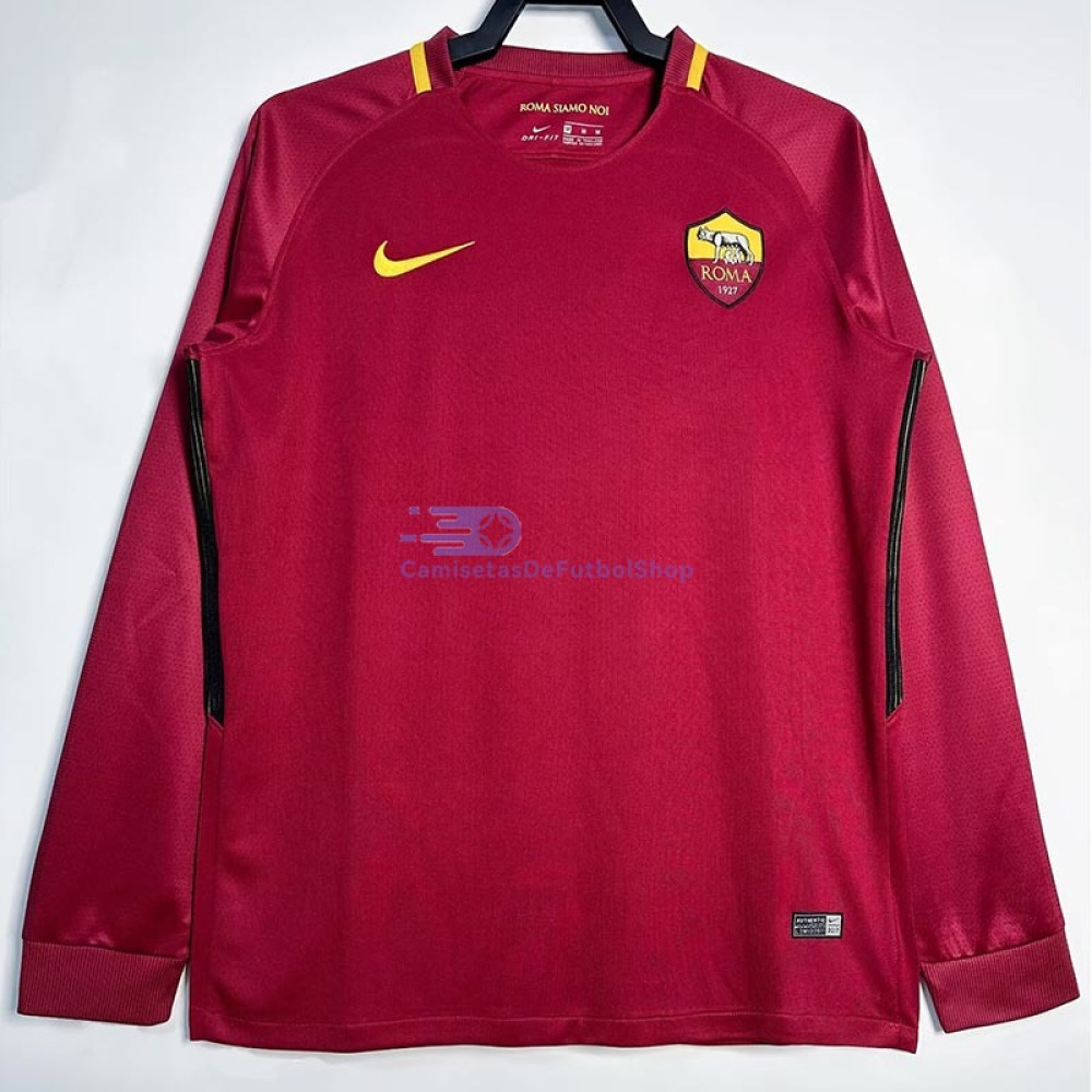 Camiseta AS Roma 2017/18 1ª Equipación Retro ML