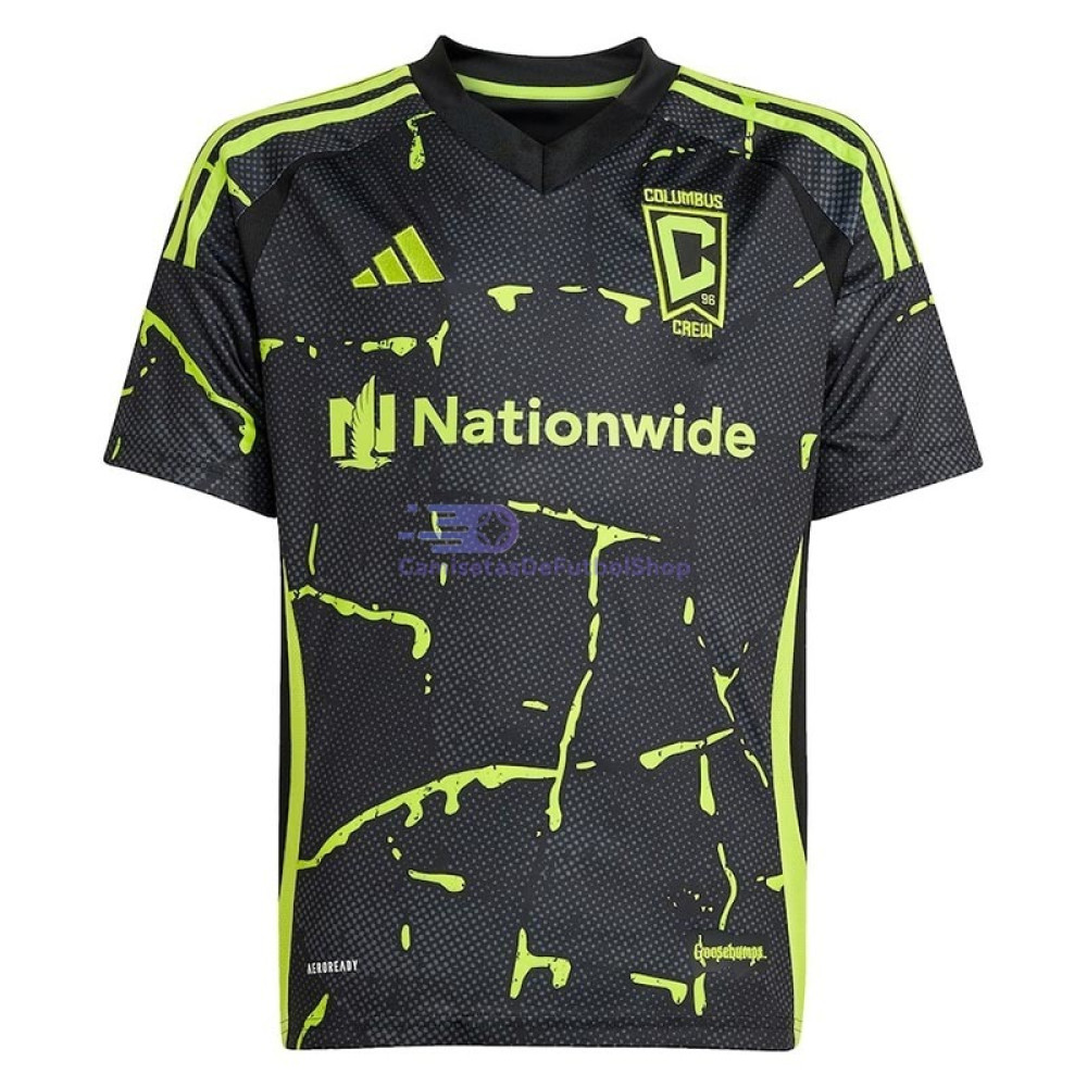 Camiseta Columbus Crew 2025/2026 2ª Equipación Negro