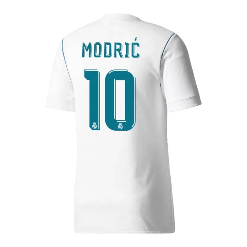 Camiseta MODRIĆ 10 Real Madrid 2017/18 1ª Equipación Retro