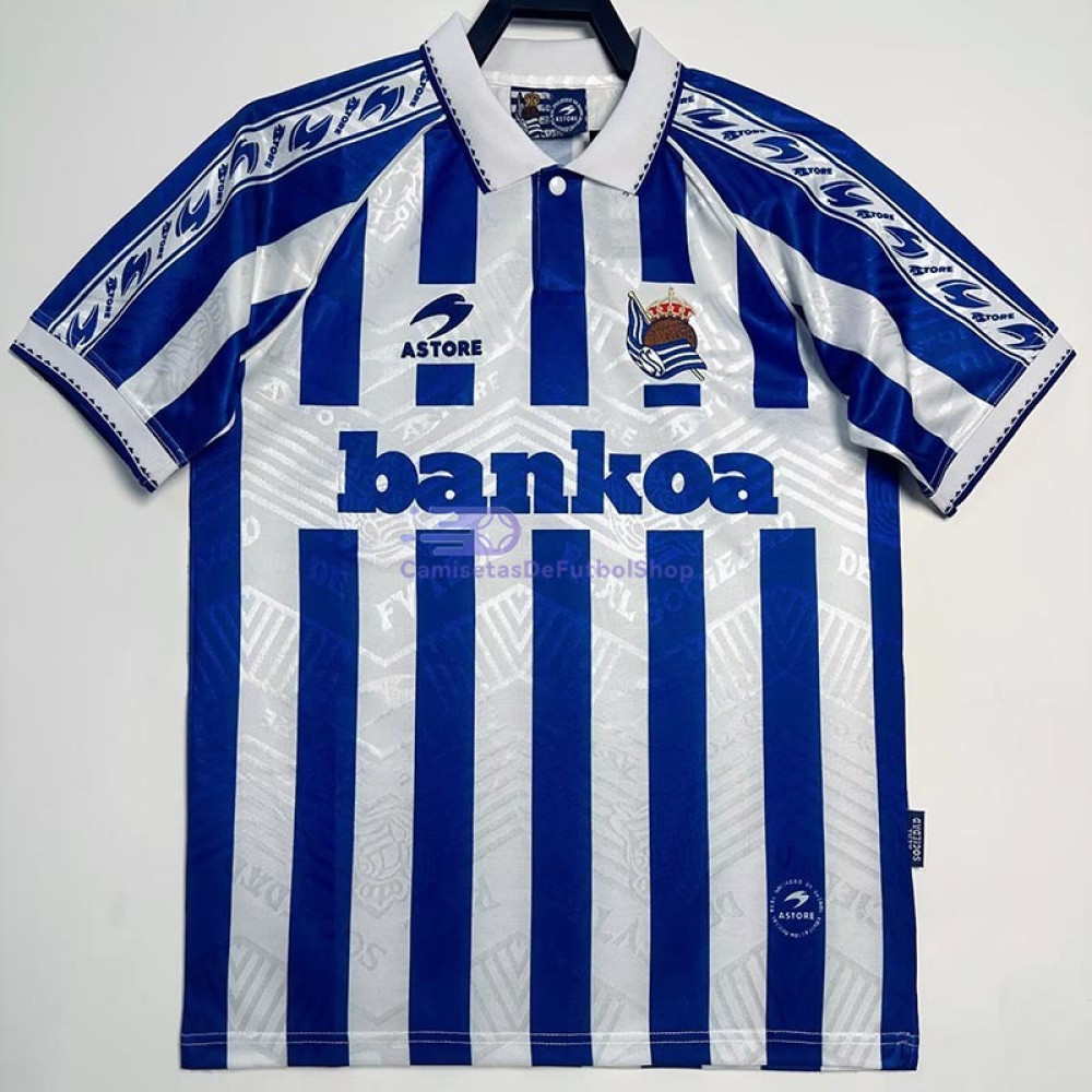 Camiseta Real Sociedad 1994/95 1ª Equipación Retro