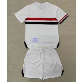 Camiseta São Paulo 2025/2026 1ª Equipación Niño Kit Blanco