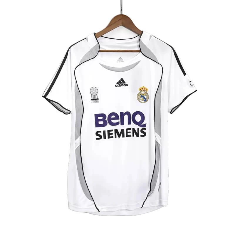 Camiseta SERGIO RAMOS 4 Real Madrid 2006/07 1ª Equipación Retro
