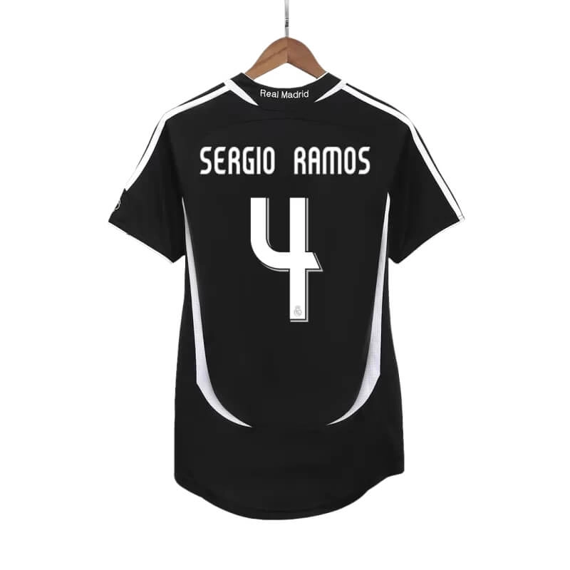 Camiseta SERGIO RAMOS 4 Real Madrid 2006/07 2ª Equipación Retro