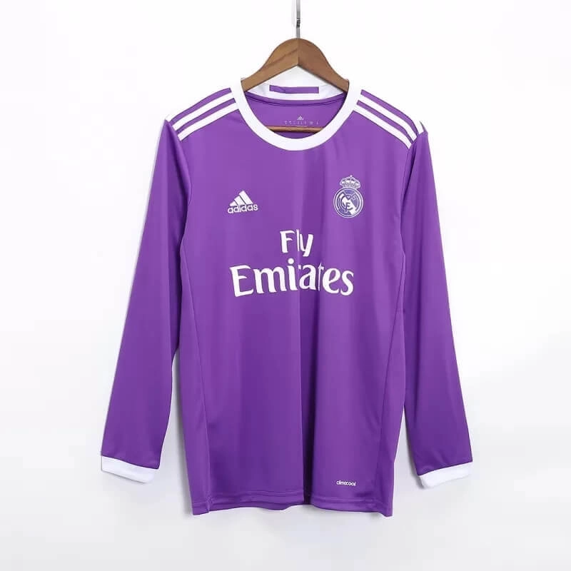 Camiseta SERGIO RAMOS 4 Real Madrid 2016/17 2ª Equipación Retro ML