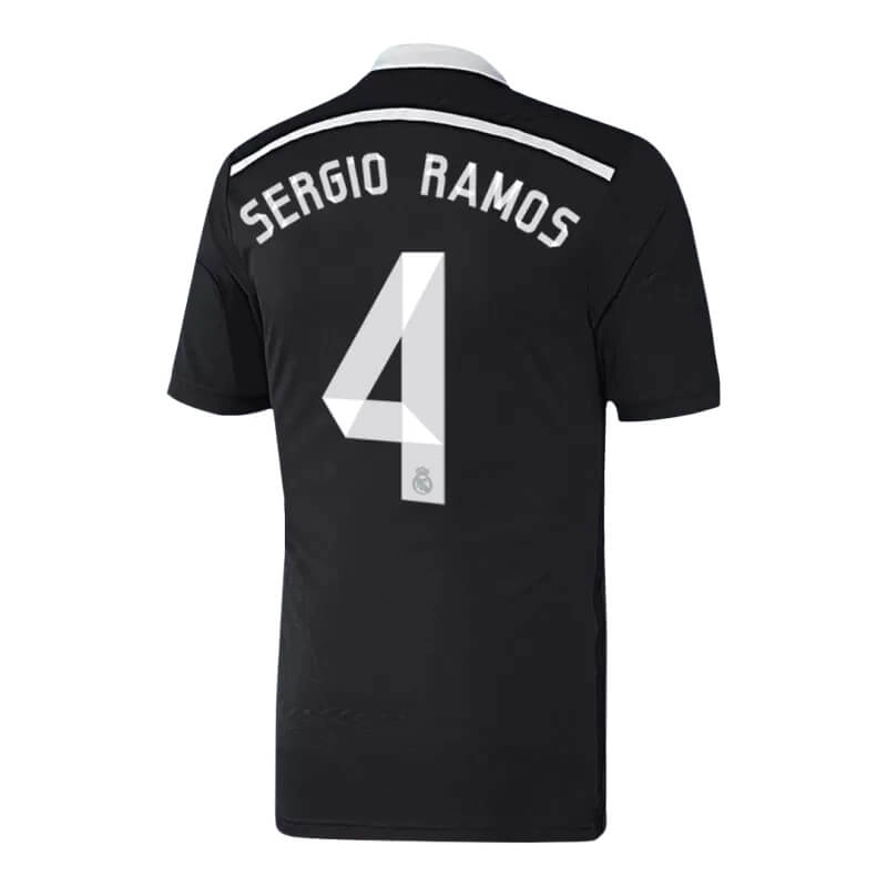 Camiseta SERGIO RAMOS 4 Real Madrid 2014/15 3ª Equipación Retro