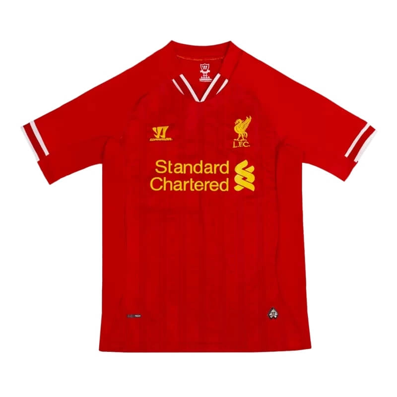 Camiseta SUAREZ 7 Liverpool 2013/14 1ª Equipación Retro