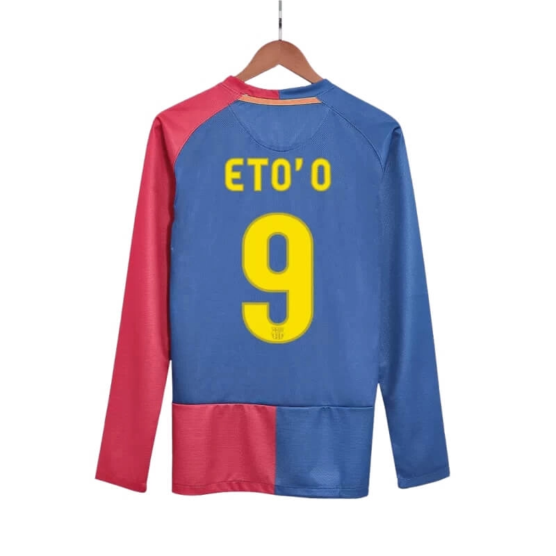 Camiseta ETO‘ O 9 Barcelona 2008/09 1ª Equipación Retro ML