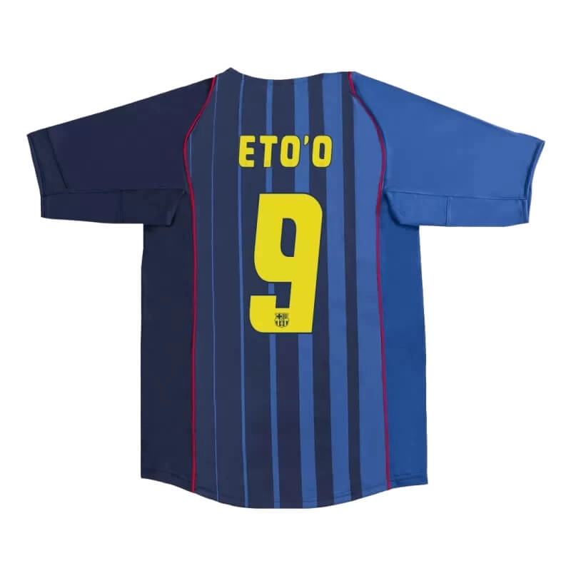 Camiseta ETO‘ O 9 Barcelona 2004/05 2ª Equipación Retro