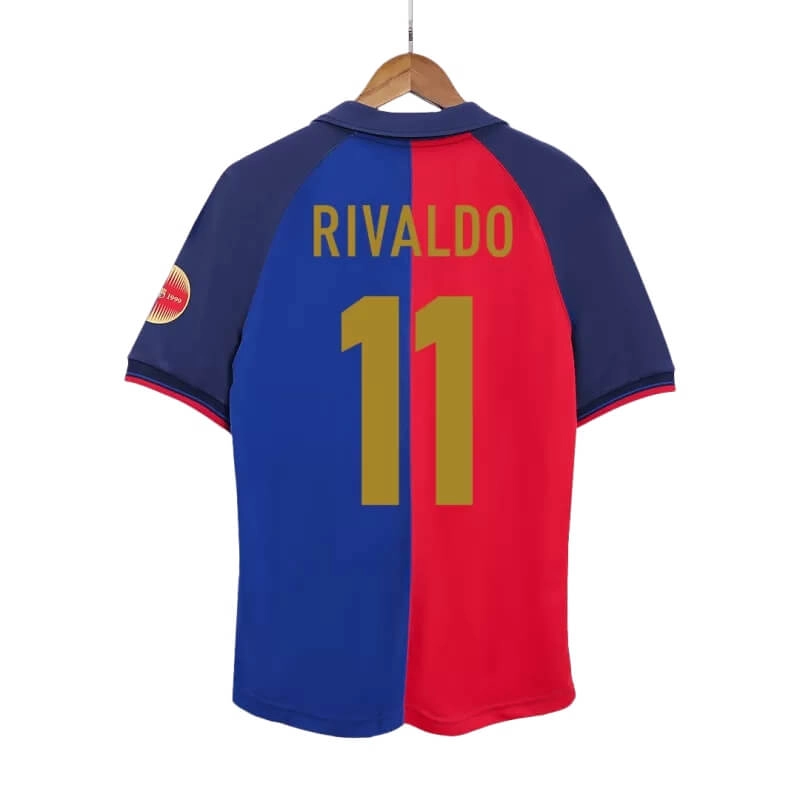 Camiseta RIVALDO 11 Barcelona 1999/2000 1ª Equipación Retro