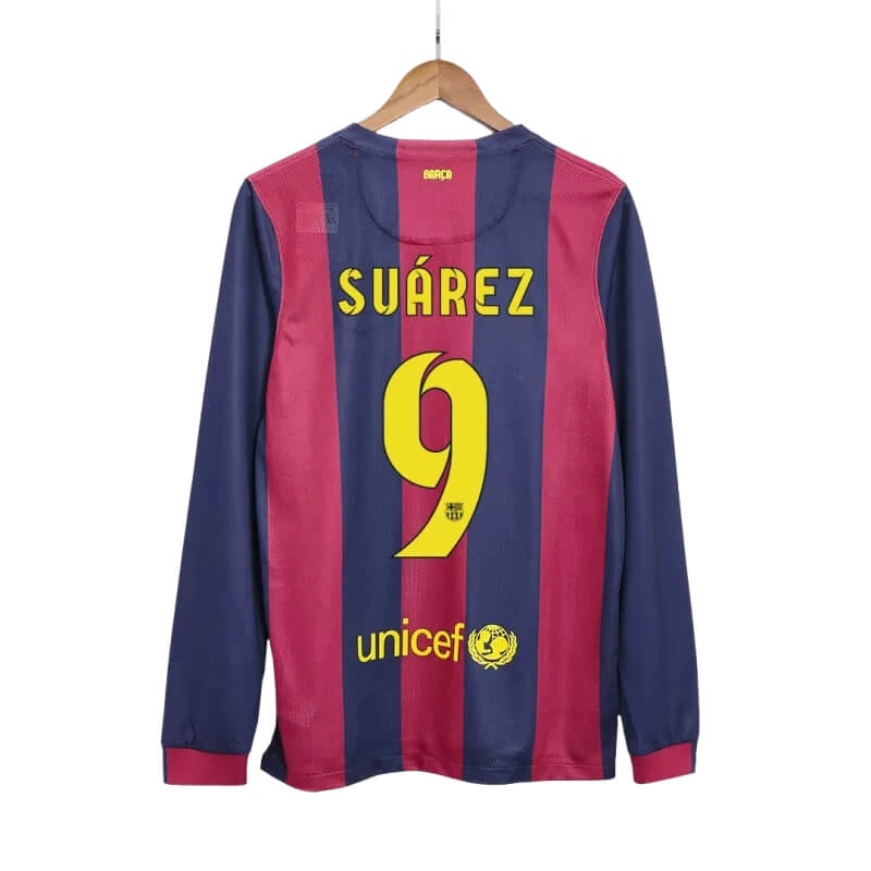 Camiseta SUÁREZ 9 Barcelona 2014/15 1ª Equipación Retro ML
