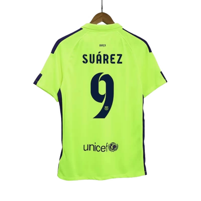 Camiseta SUÁREZ 9 Barcelona 2014/15 3ª Equipación Retro