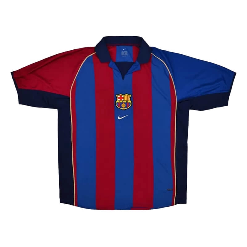 Camiseta XAVI 6 Barcelona 2001/02 1ª Equipación Retro