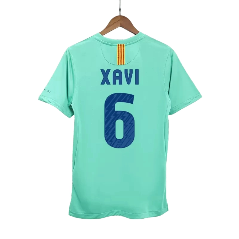 Camiseta XAVI 6 Barcelona 2010/11 2ª Equipación Retro