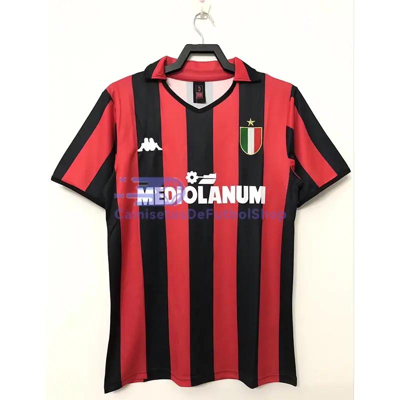 Camiseta AC Milan 1988/89 1ª Equipación Retro