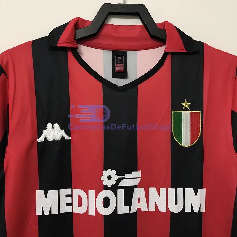 Camiseta AC Milan 1988/89 1ª Equipación Retro