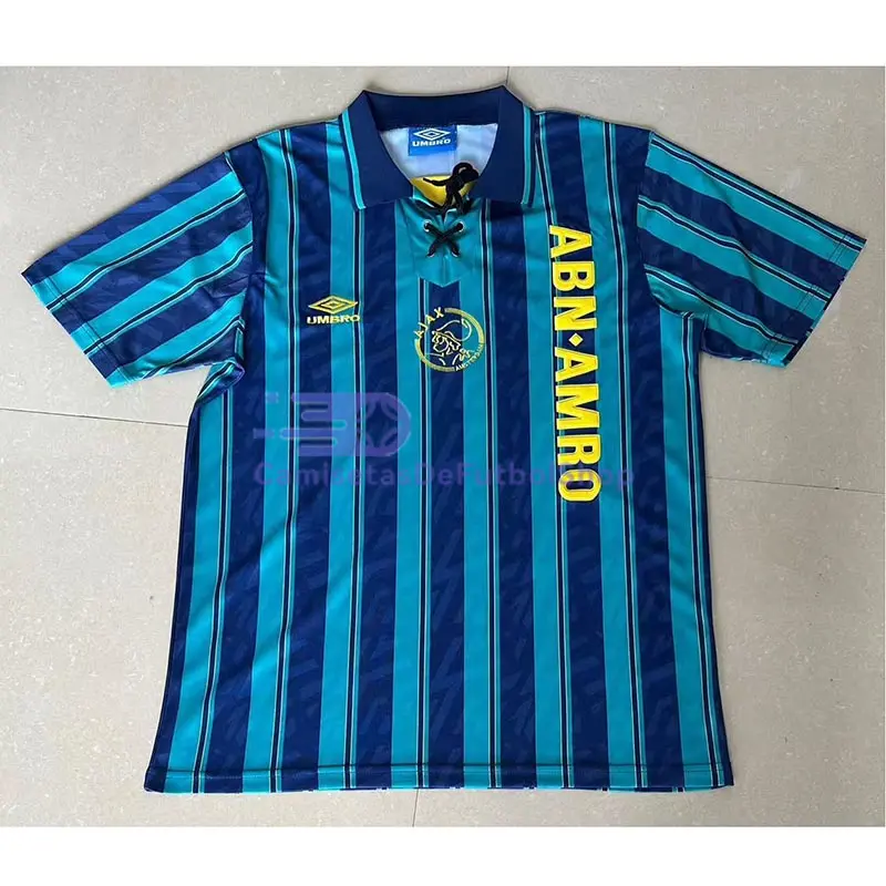 Camiseta Ajax de Ámsterdam 1993/94 2ª Equipación Retro