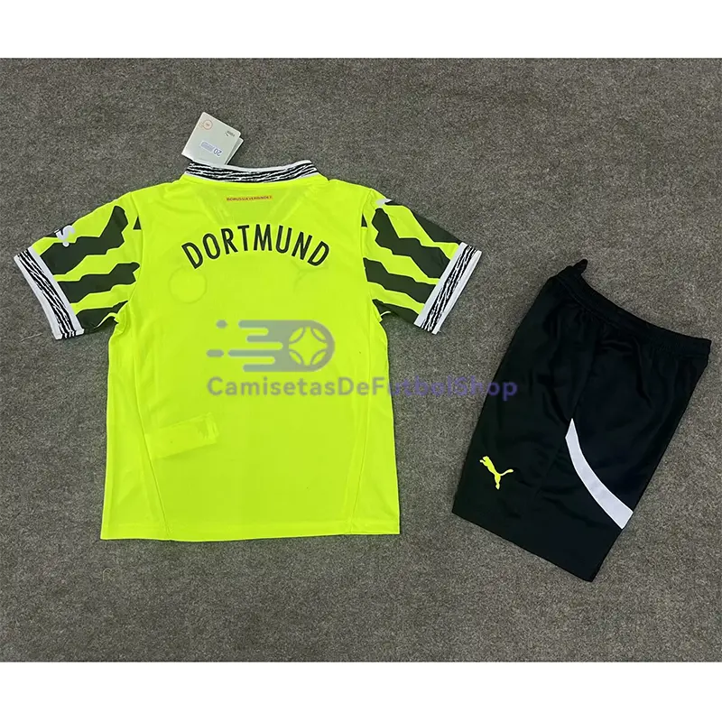 Camiseta Borussia Dortmund 2024/2025 Amarillo Especial Edición Niño Kit