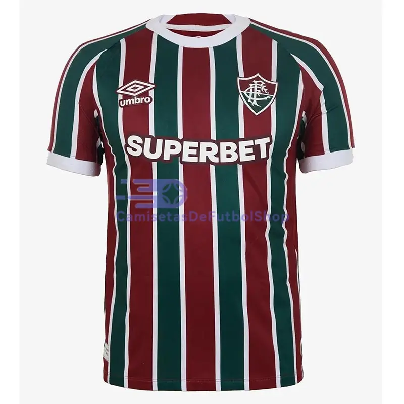 Camiseta Fluminense 2025/2026 1ª Equipación Rojo/Verde