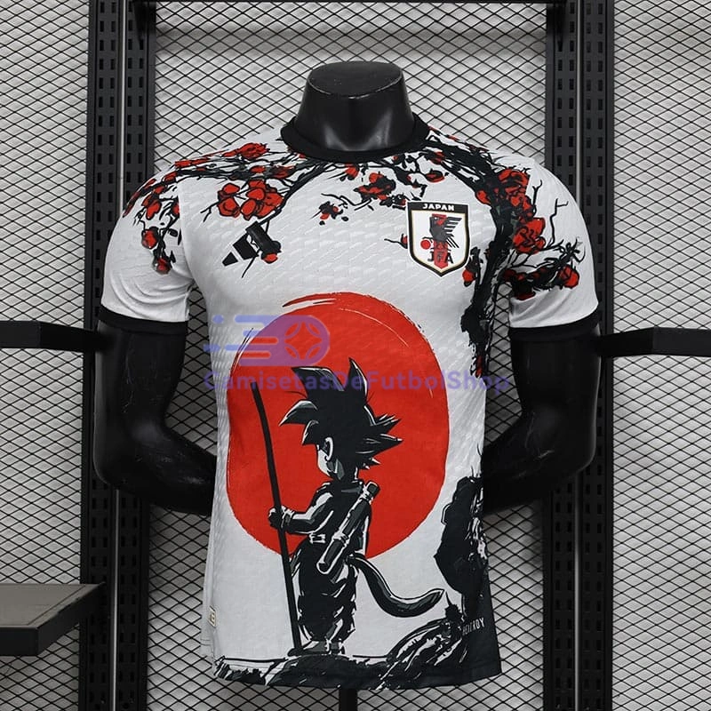 Camiseta Japón 2025 Blanco/Rojo Dragon Ball (EDICIÓN JUGADOR)