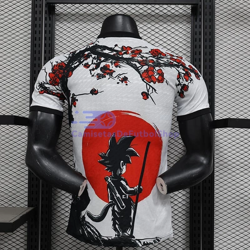 Camiseta Japón 2025 Blanco/Rojo Dragon Ball (EDICIÓN JUGADOR)