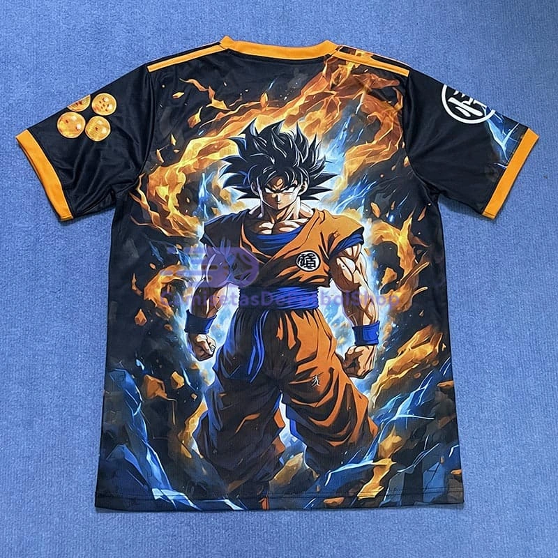 Camiseta Japón 2025 Negro/Naranja Dragon Ball