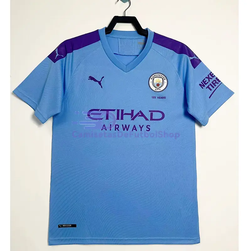 Camiseta Manchester City 2019/2020 1ª Equipación Retro