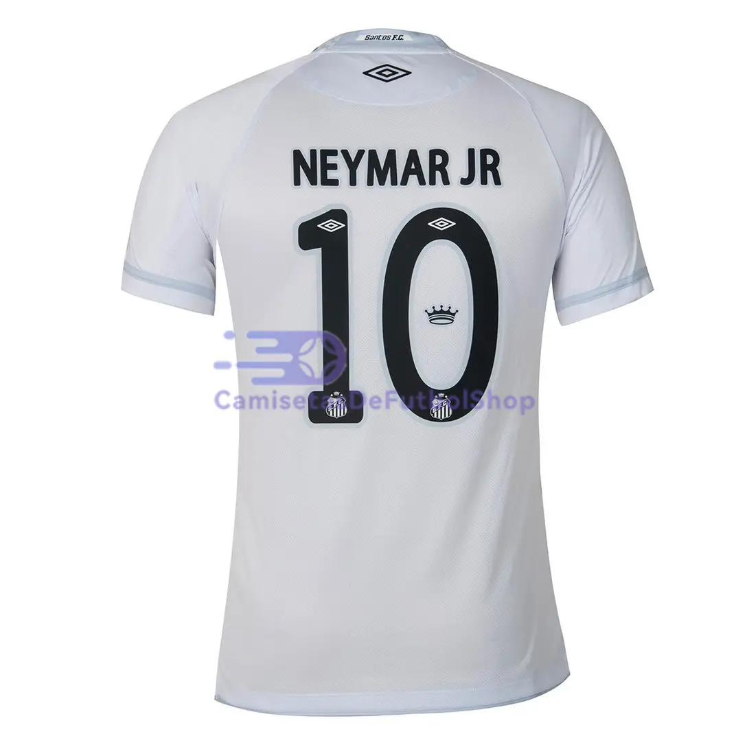 Camiseta NEYMAR JR 10 Santos FC 2025/2026 1ª Equipación Blanco