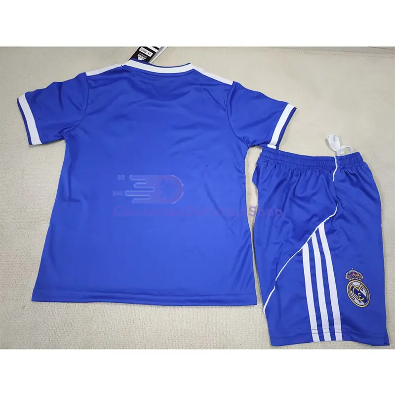 Camiseta Real Madrid Azul 2025/2026 Niño Kit
