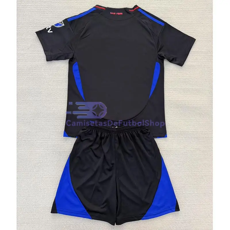 Camiseta San Jose Earthquakes 2025/2026 1ª Equipación Niño Kit Azul