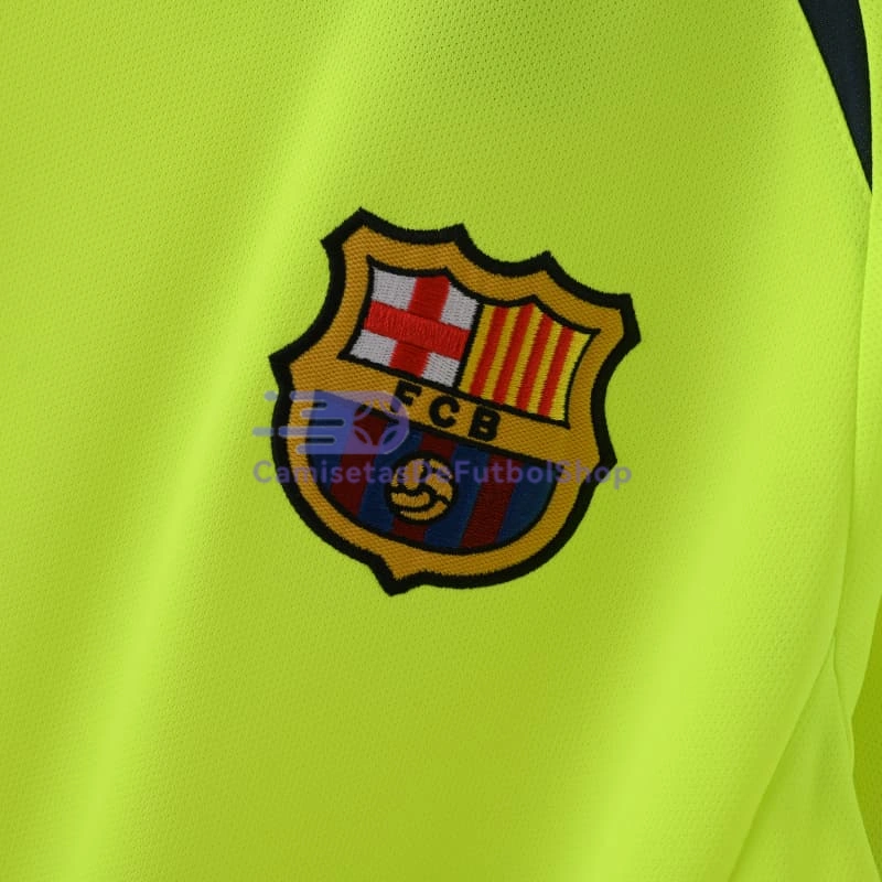 Camiseta Barcelona 2005/06 2ª Equipación Retro Verde