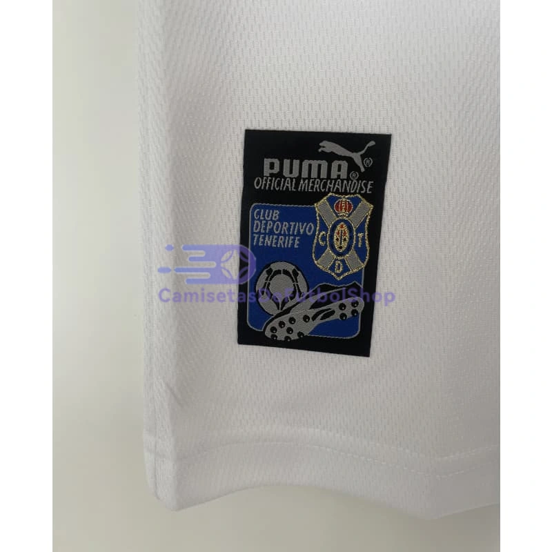 Camiseta CD Tenerife 1997/98 1ª Equipación Retro Blanco