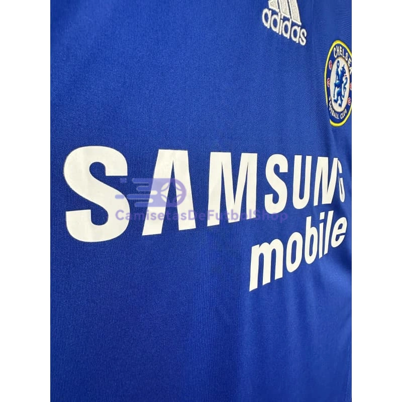 Camiseta Chelsea 2006/07 1ª Equipación Retro Azul ML
