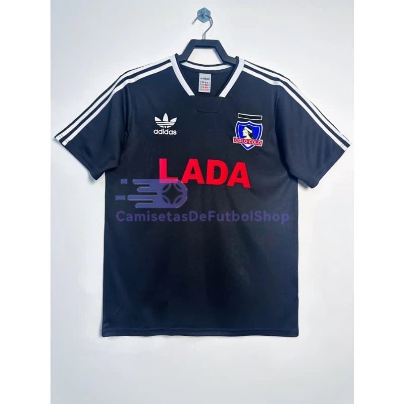 Camiseta Colo-Colo 1991 2ª Equipación Retro Negro