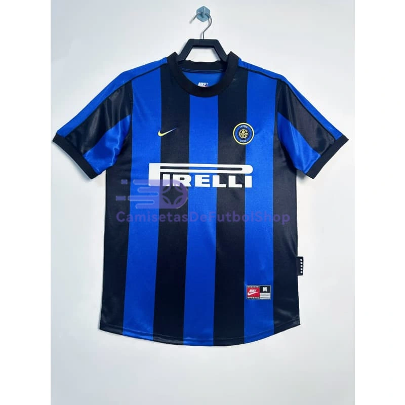 Camiseta Inter de Milan 1999/00 1ª Equipación Retro Azul/Negro