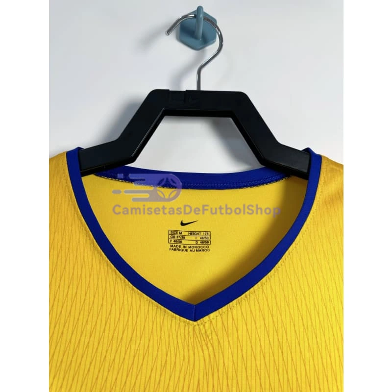 Camiseta Inter de Milan 2002/03 3ª Equipación Retro Amarillo