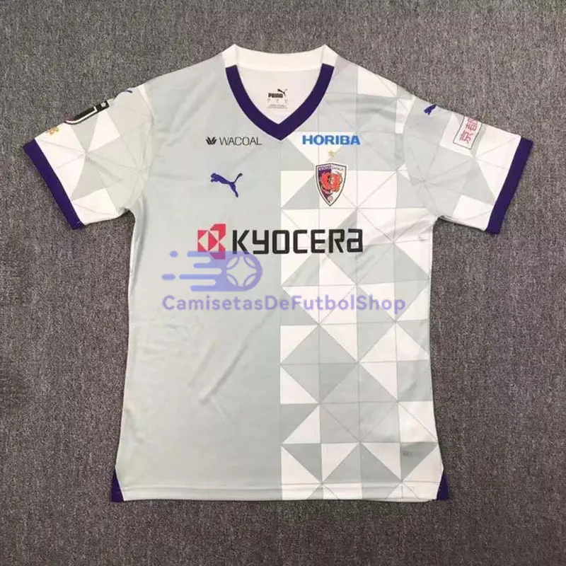 Camiseta Kyoto Sanga 2024/2025 2ª Equipación Blanco