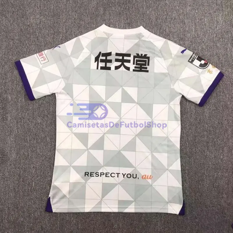 Camiseta Kyoto Sanga 2024/2025 2ª Equipación Blanco