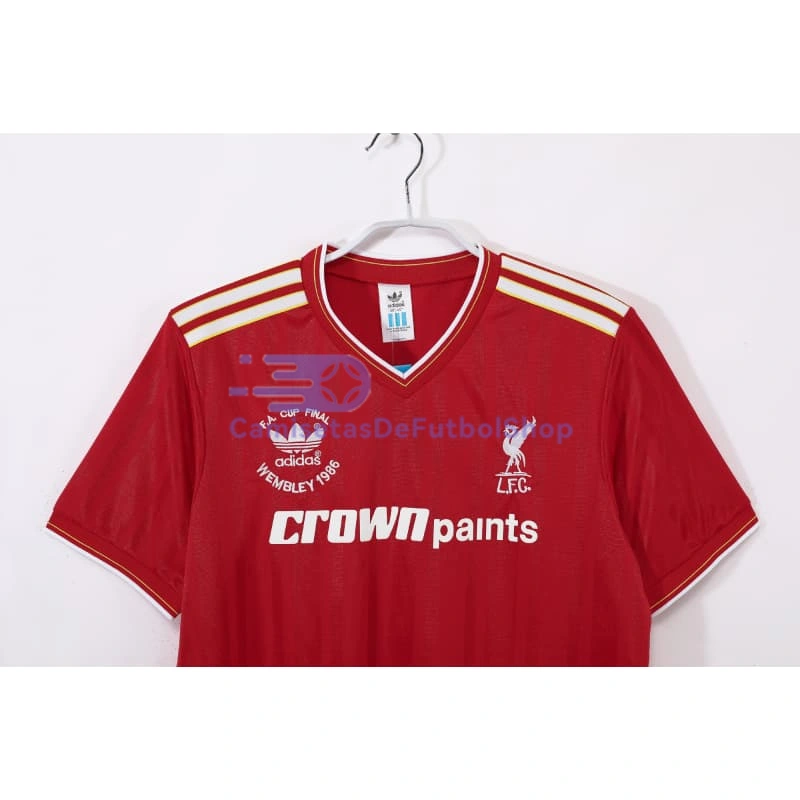 Camiseta Liverpool 1986/87 1ª Equipación Retro 1986/87 Rojo