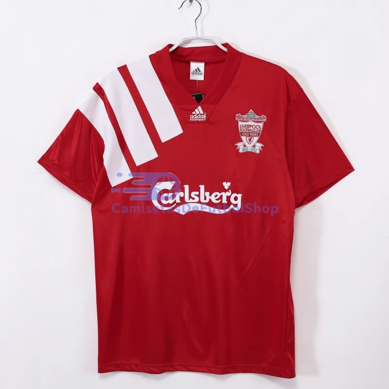 Camiseta Liverpool 1992/93 1ª Equipación Retro Rojo
