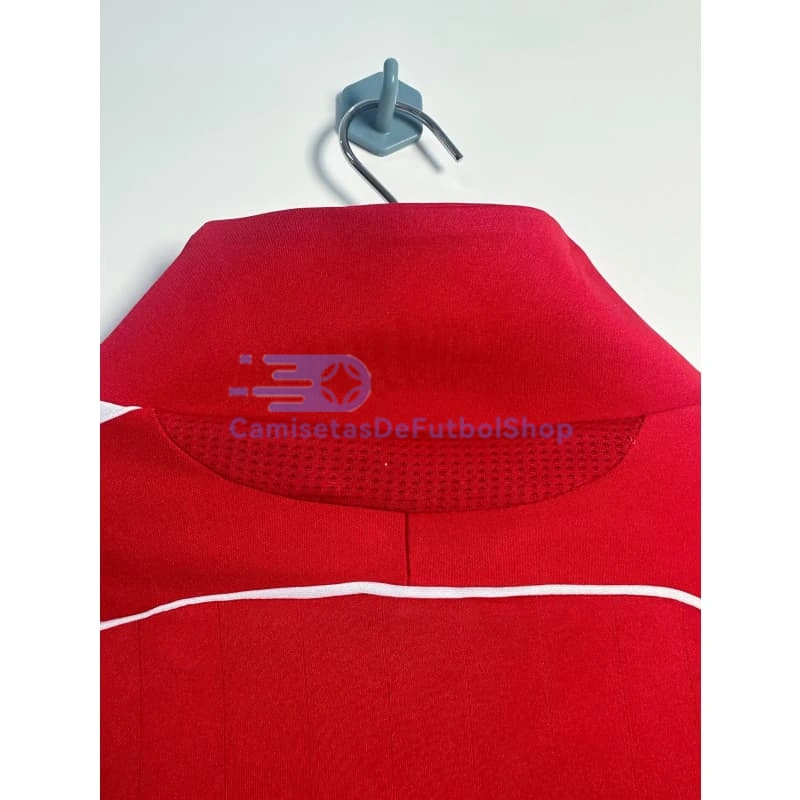 Camiseta Liverpool 2006/07 1ª Equipación Retro Rojo ML