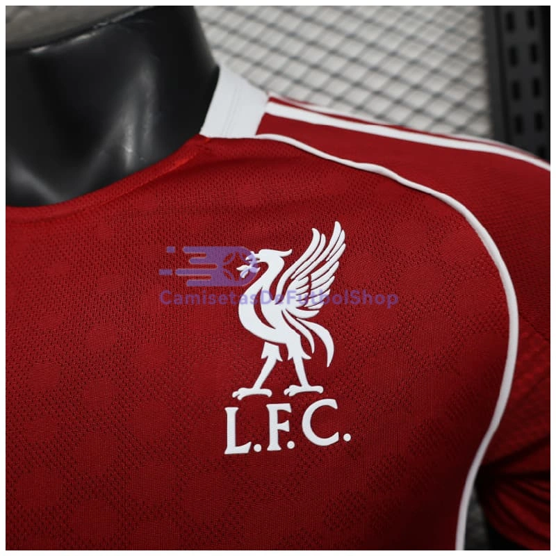 Camiseta Liverpool 2025/2026 1ª Equipación Rojo (EDICIÓN JUGADOR)