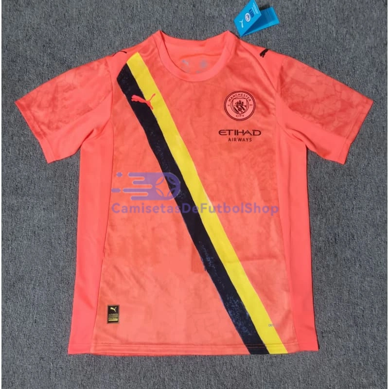 Camiseta Manchester City Naranja 2025/2026