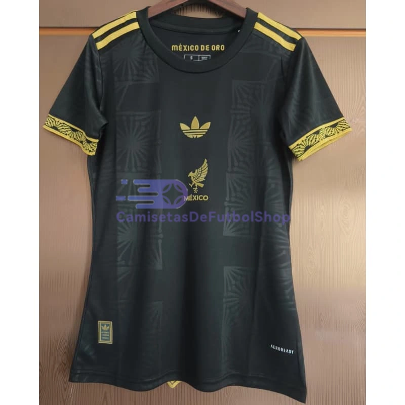 Camiseta México 2025 3ª Equipación Negro Mujer
