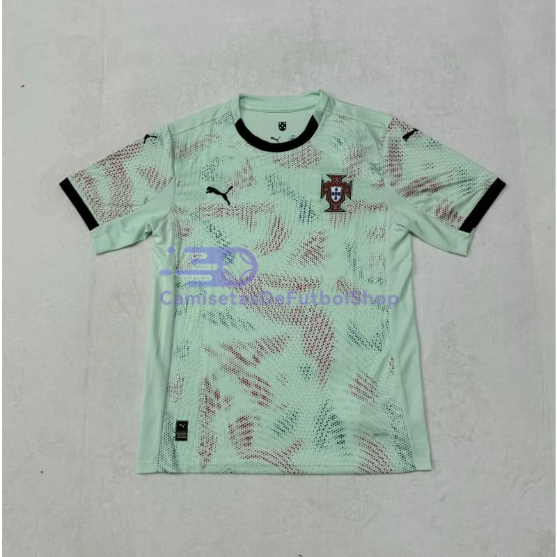 Camiseta Portugal 2025 2ª Equipación la EURO Femenina Verde