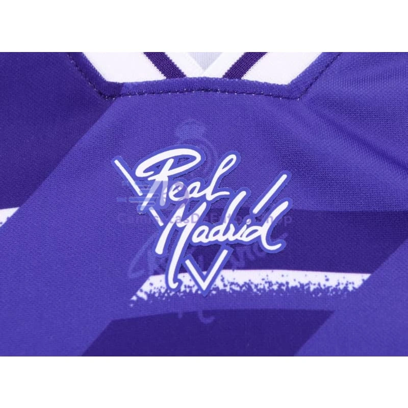 Camiseta Real Madrid 1994/96 2ª Equipación Retro Púrpura Niño Kit