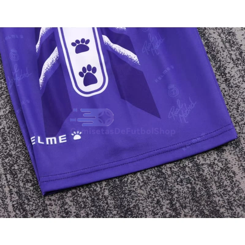 Camiseta Real Madrid 1994/96 2ª Equipación Retro Púrpura Niño Kit