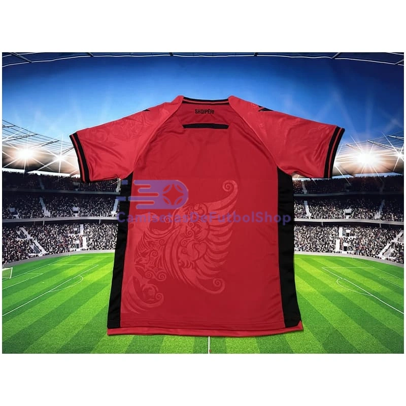 Camiseta Albania 2025 1ª Equipación Rojo