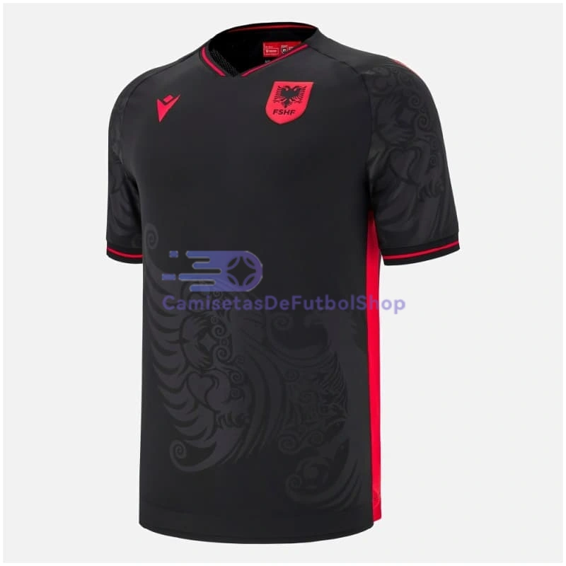 Camiseta Albania 2025 3ª Equipación Negro